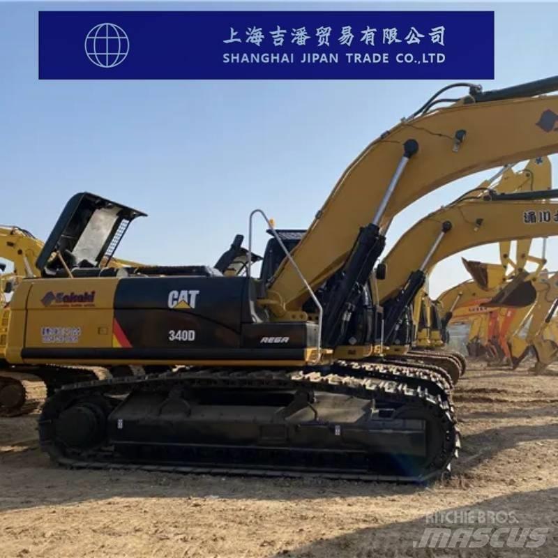 CAT 340 D Roomikekskavaatorid