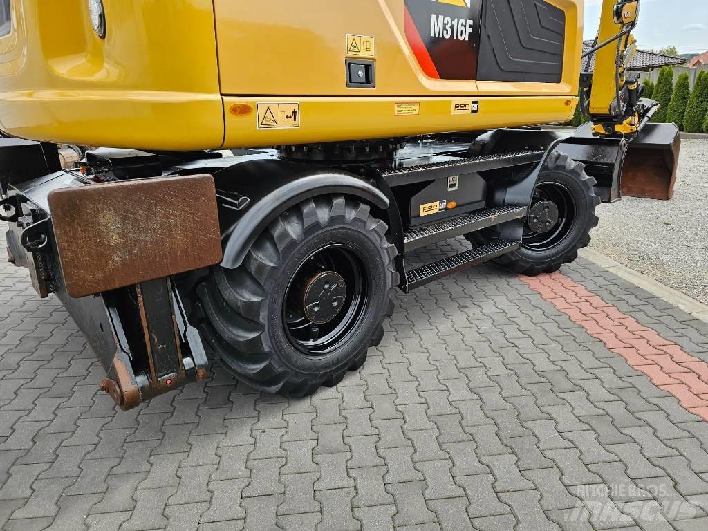 CAT M 316 F Ratasekskavaatorid