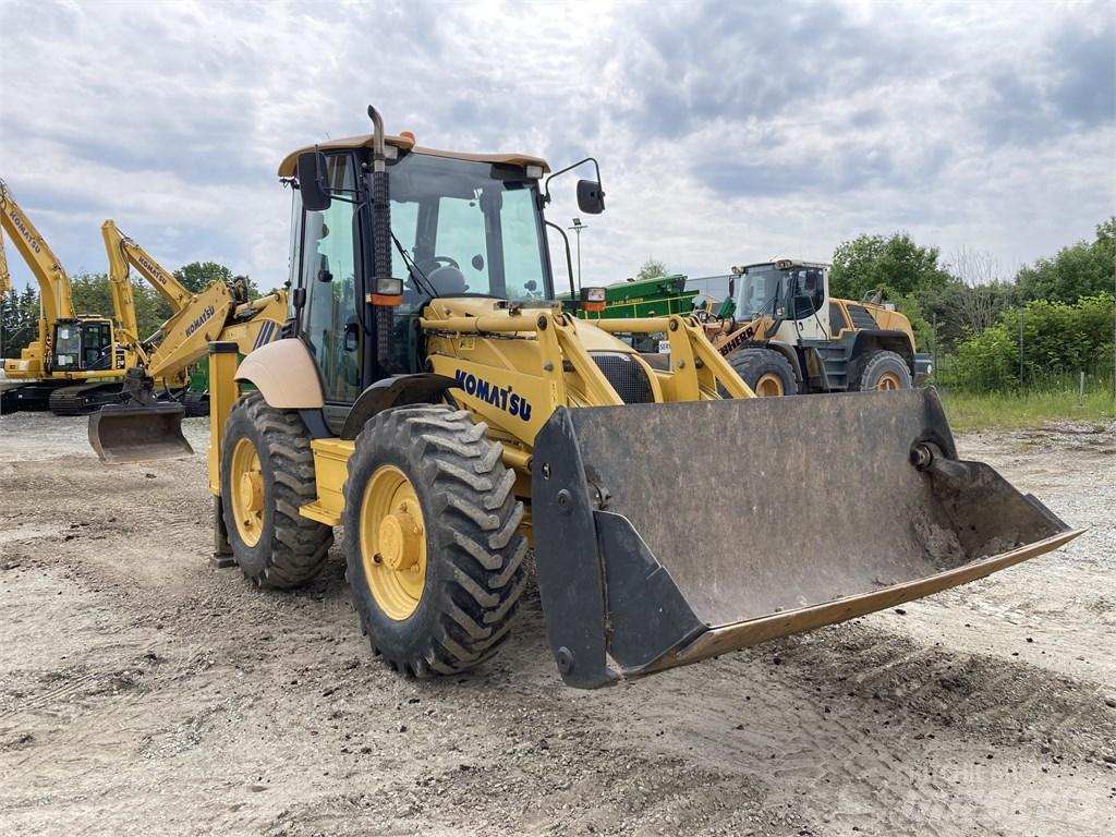 Komatsu WB93S-5E0 Ekskavaatorlaadurid