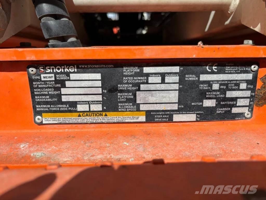 Snorkel S3219E Käärtõstukid