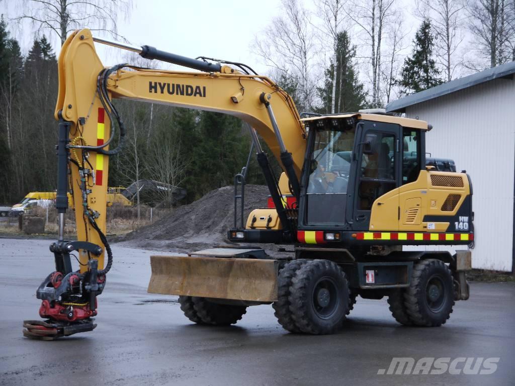 Hyundai HW 140 Ratasekskavaatorid
