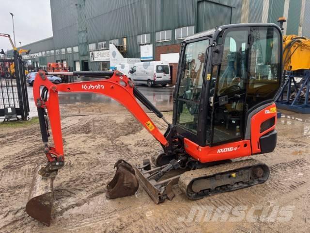 Kubota KX 016-4 Miniekskavaatorid < 7 t
