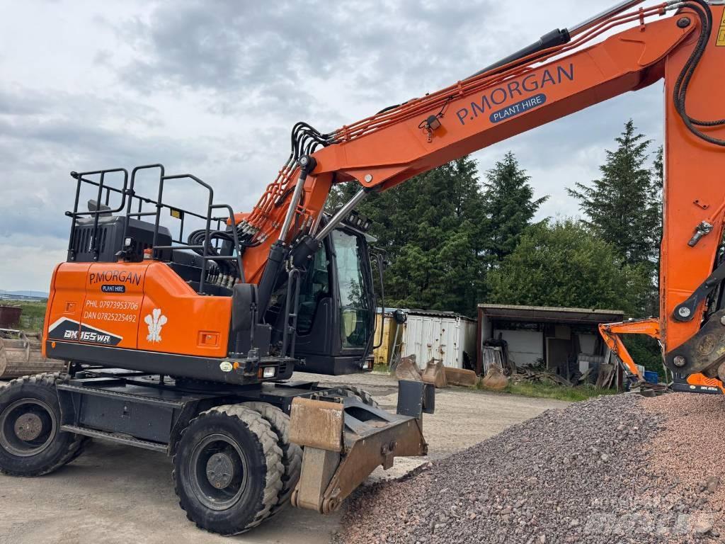 Doosan DX165WR-7 Ratasekskavaatorid