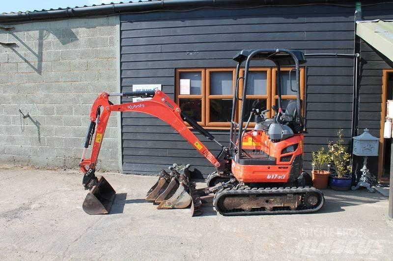 Kubota U 17-3 Miniekskavaatorid < 7 t