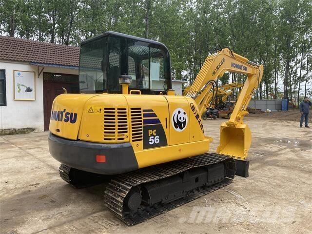 Komatsu PC 56 Roomikekskavaatorid