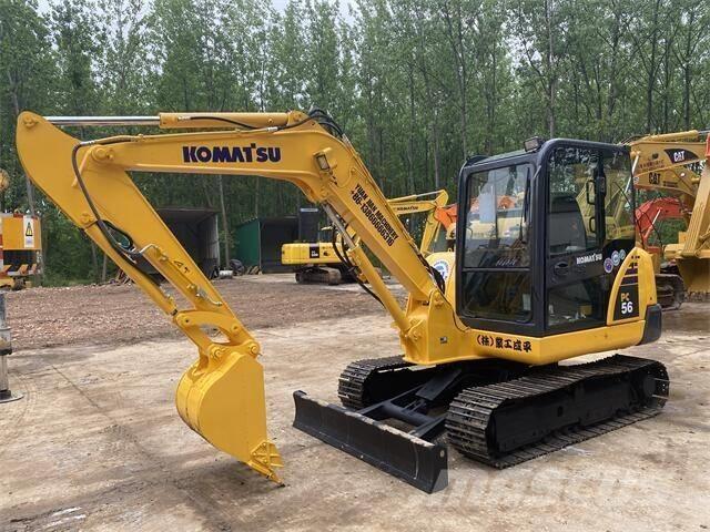 Komatsu PC 56 Roomikekskavaatorid