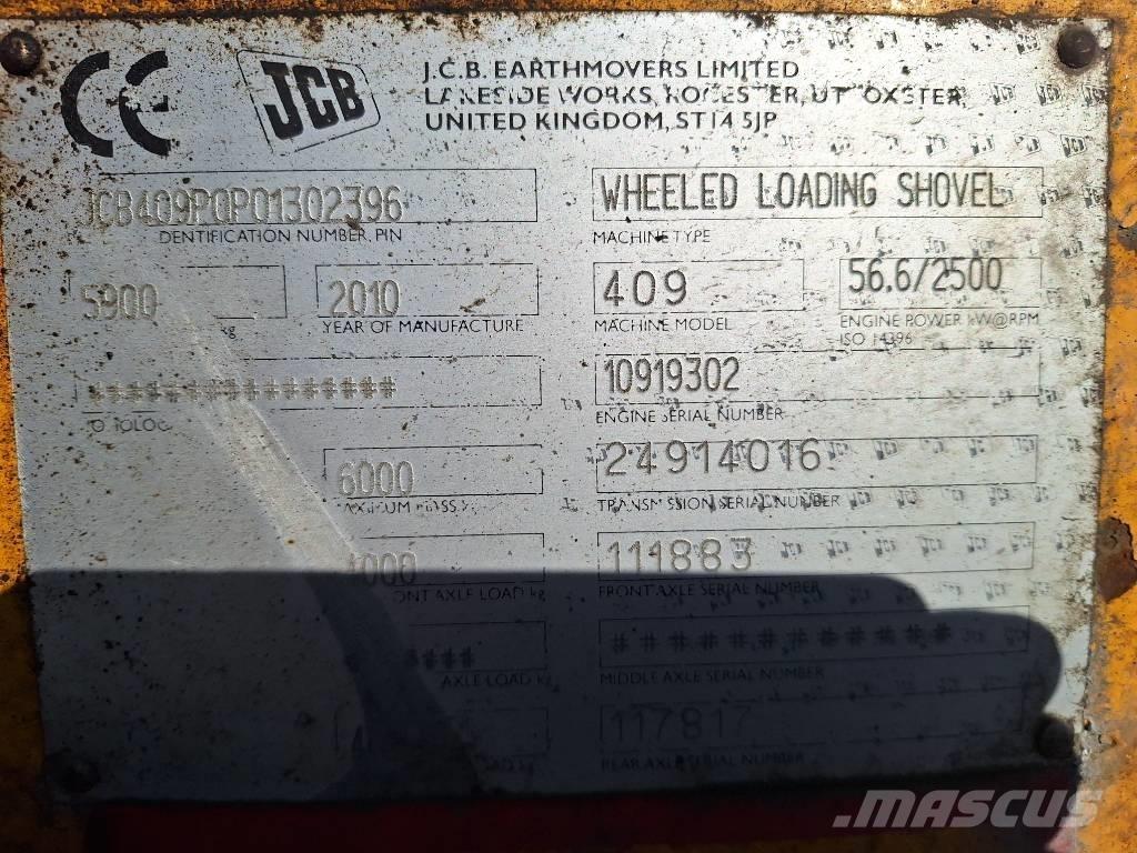 JCB 409 Rataslaadurid