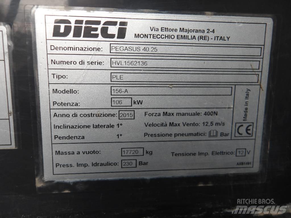 Dieci Pegasus 40.25 Teleskooplaadurid