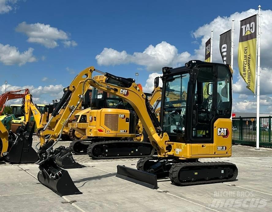 CAT 301.8 Miniekskavaatorid < 7 t