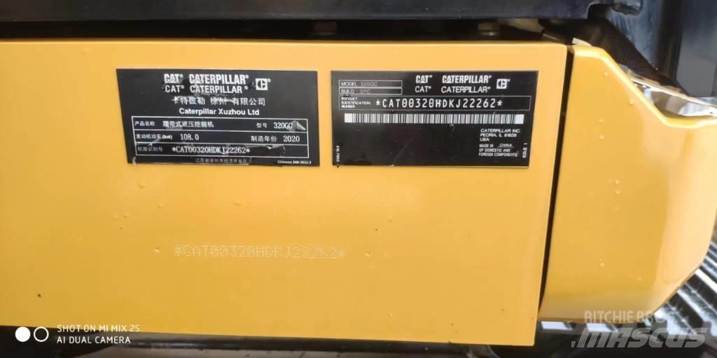 CAT 2021 CAT 320GC Ratasekskavaatorid