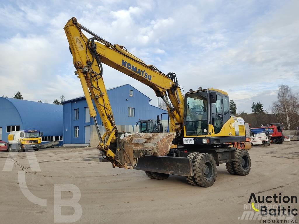 Komatsu PW160-7 Ratasekskavaatorid