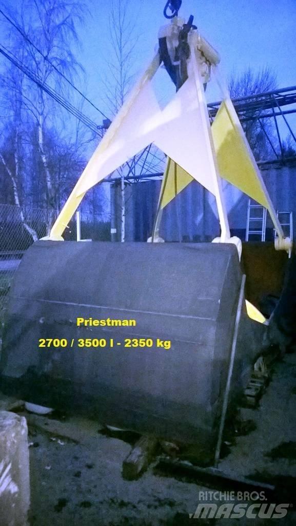 Priestman kauha Kraanade varuosad ja varustus