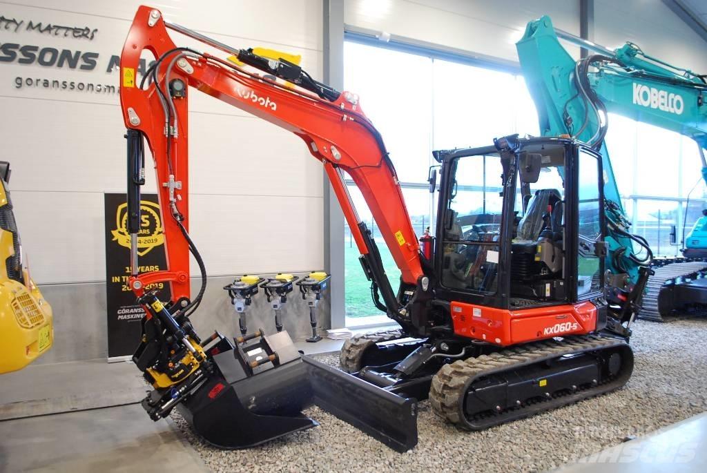 Kubota KX 060-5 Väikeekskavaatorid 7t-12t