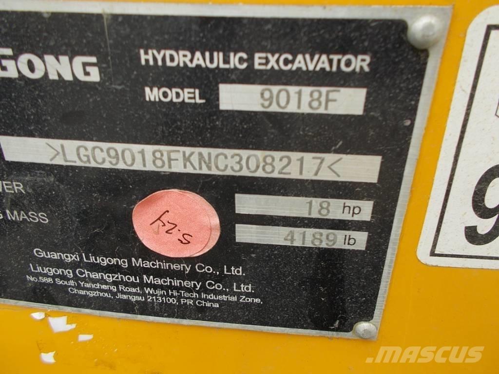 LiuGong 9018 F Miniekskavaatorid < 7 t