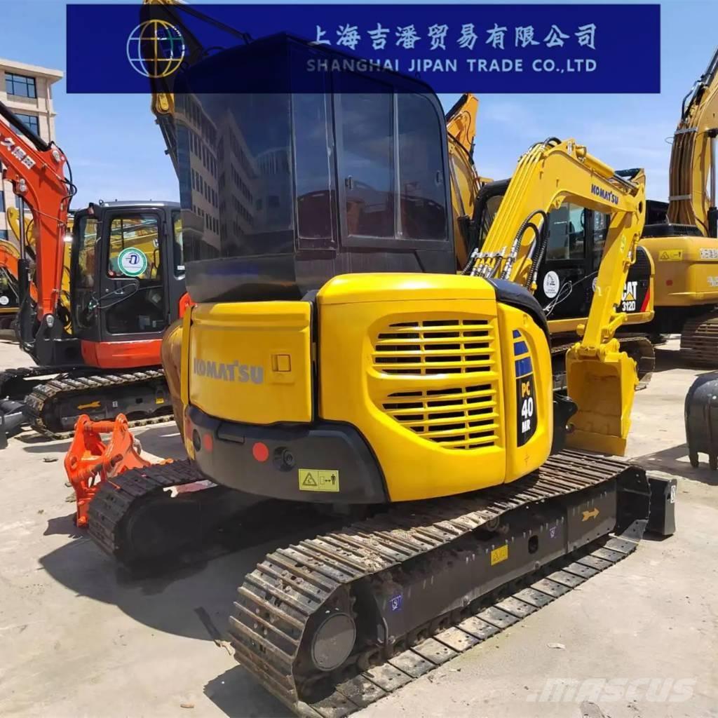 Komatsu PC 40 Roomikekskavaatorid