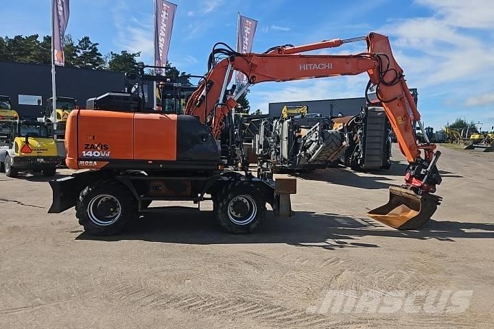 Hitachi ZX 140W-6 Ratasekskavaatorid