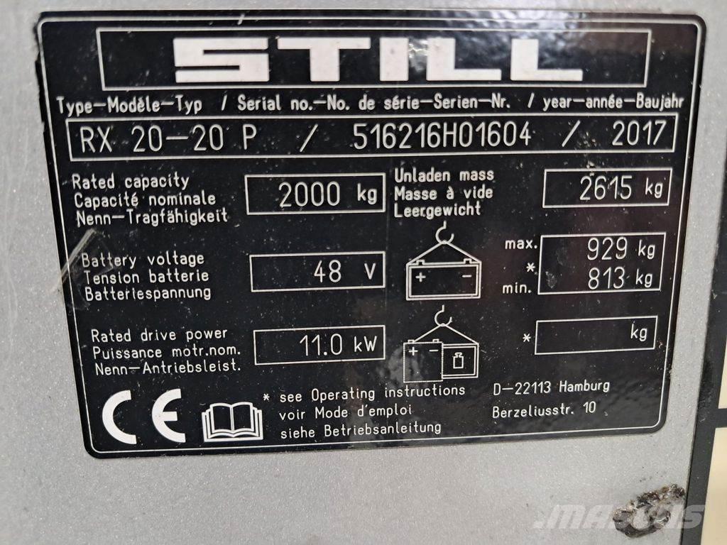 Still RX 20-20 P Elektritõstukid