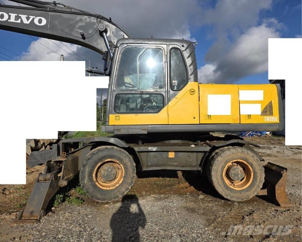 Volvo EW 205 D Ratasekskavaatorid