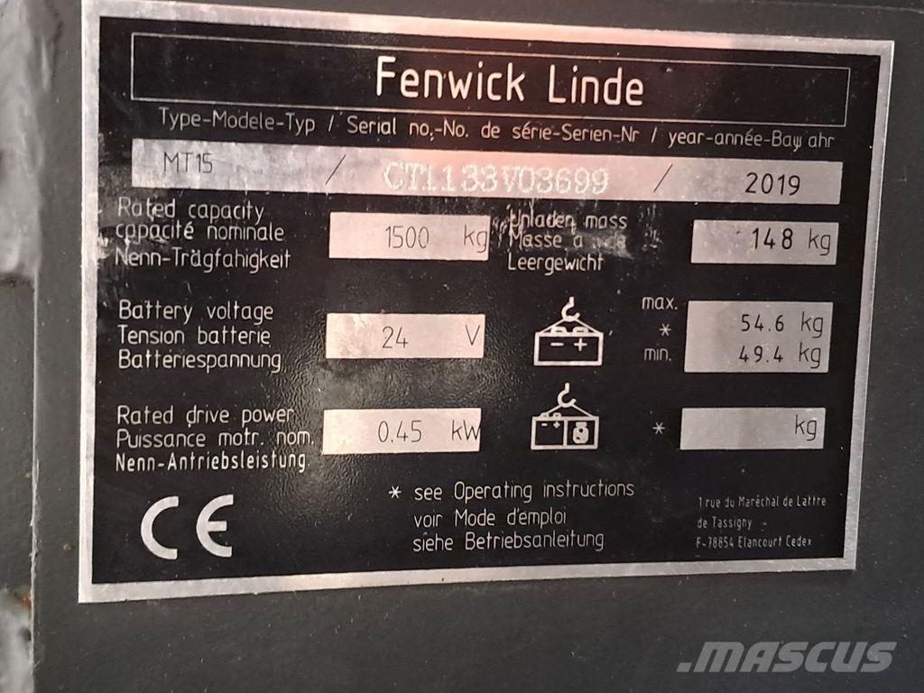 Linde MT15 Elektriline alusesiirdaja