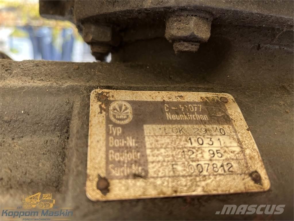 Timberjack 1010 Ülekandemehhanism