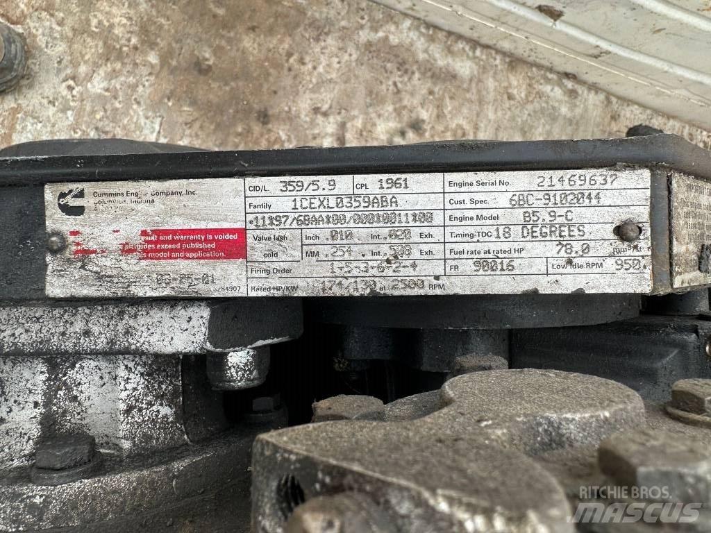 Cummins 359/5.9 Mootorid