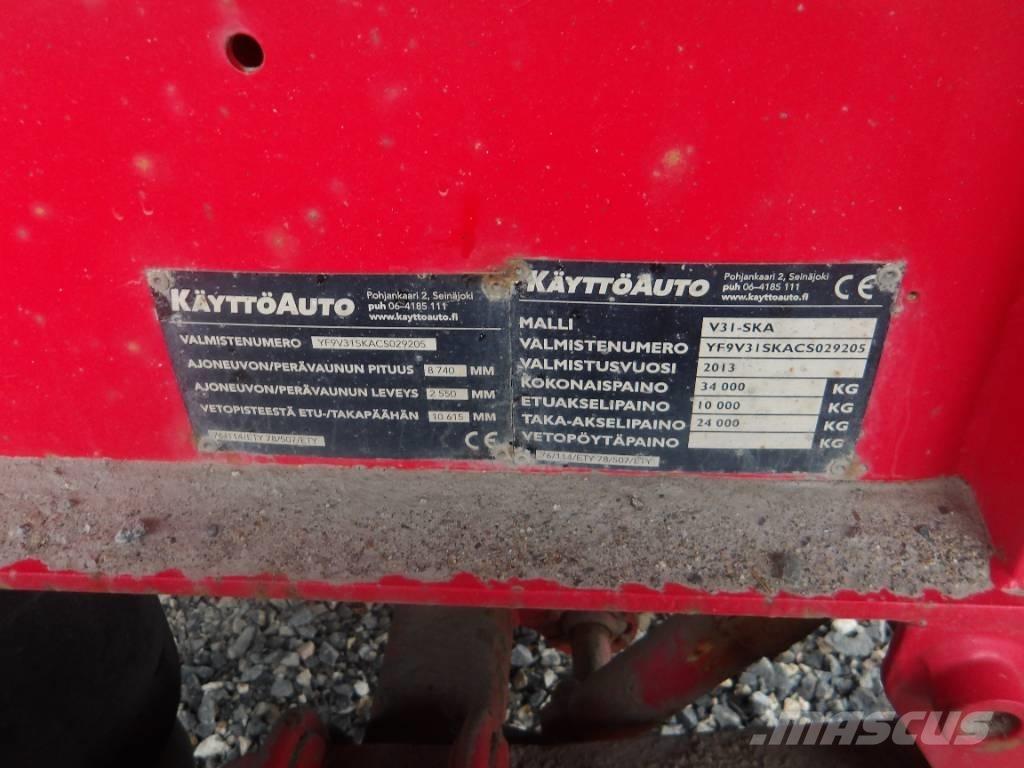  Käyttöauto V31 4 aks Kallur-haagised