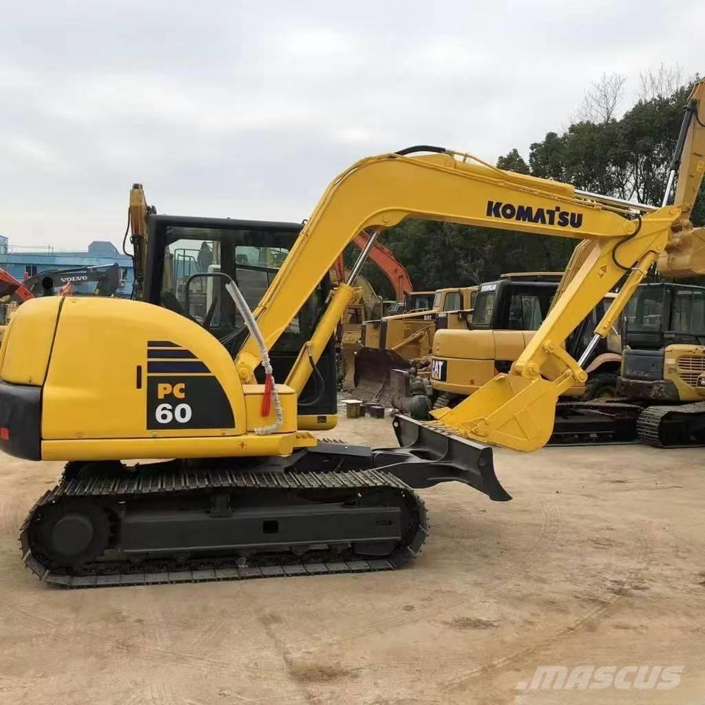 Komatsu PC 60 Roomikekskavaatorid