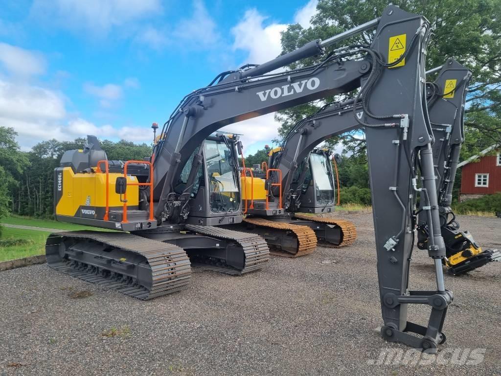 Volvo EC 140 EL Roomikekskavaatorid