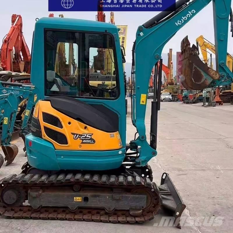 Kubota U 25 Miniekskavaatorid < 7 t