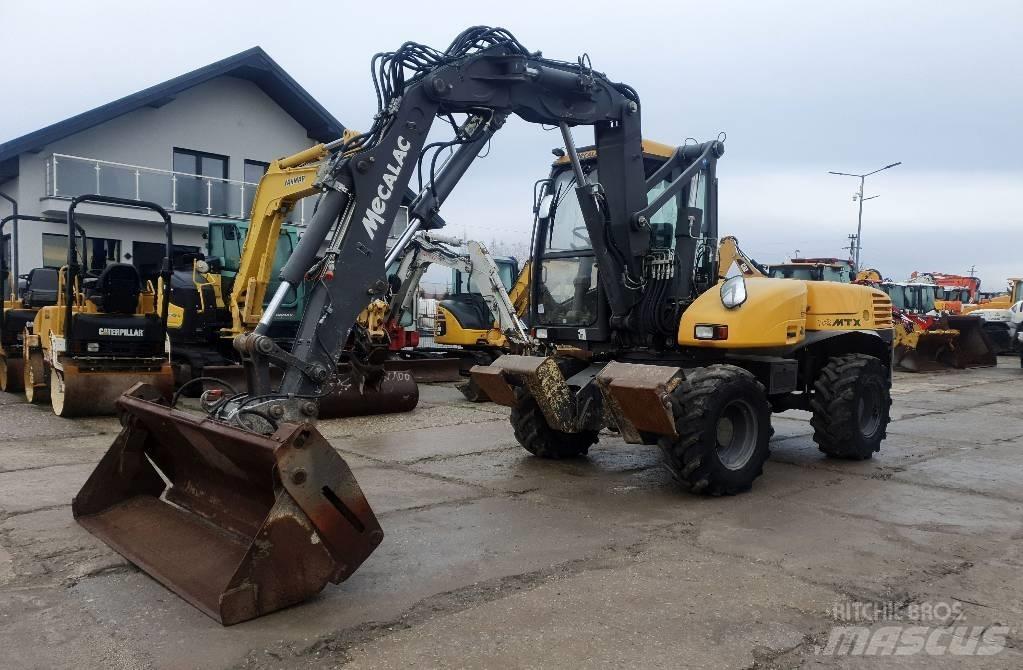 Mecalac 12 M TX Ratasekskavaatorid