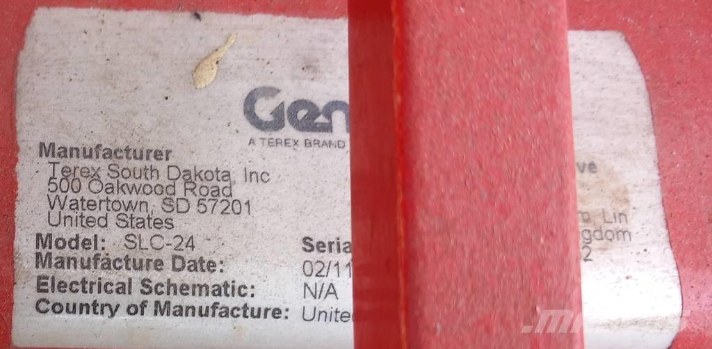 Genie SLC24 Vintsid, telfrid ja materjaliliftid