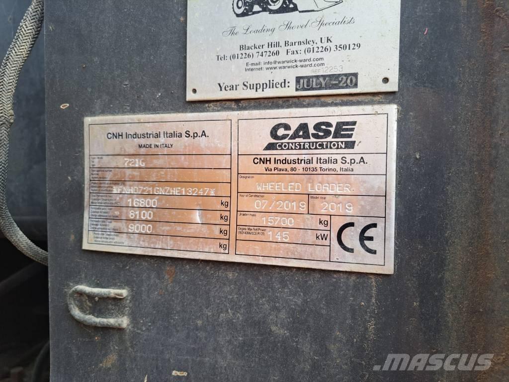 CASE 721 G Rataslaadurid