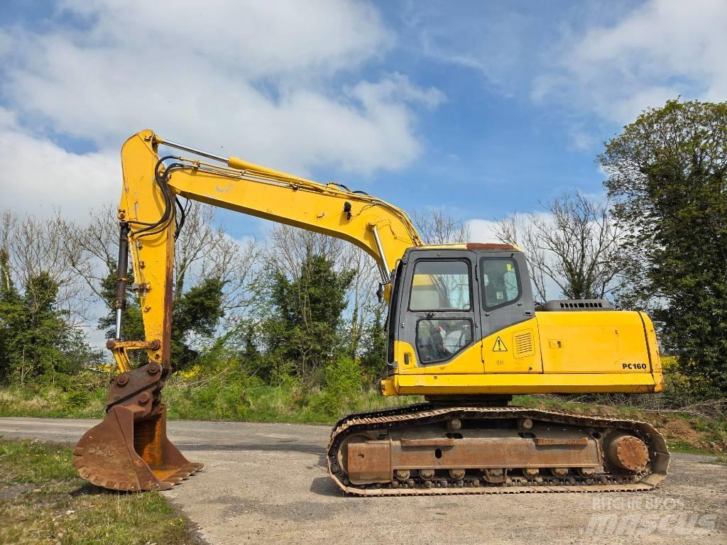 Komatsu PC 160 LC-7 Roomikekskavaatorid