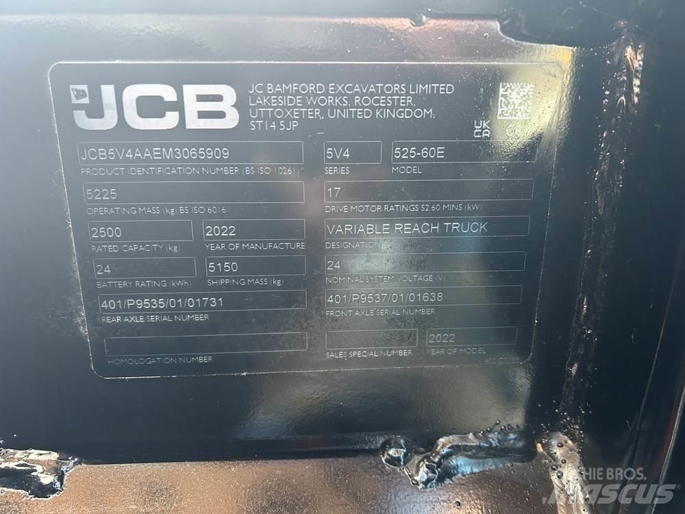 JCB 525-60 E-TECH Teleskooplaadurid