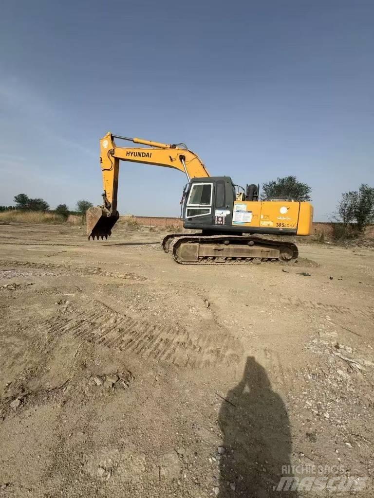 Hyundai R305lc-7 Roomikekskavaatorid