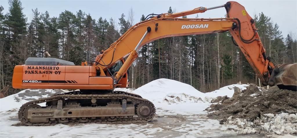 Doosan DX 480 LC Roomikekskavaatorid