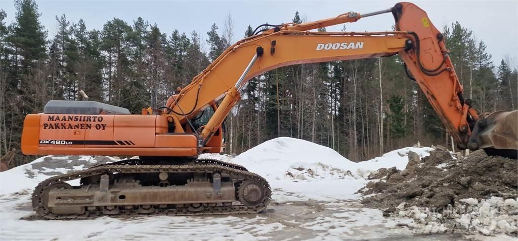 Doosan DX 480 LC Roomikekskavaatorid