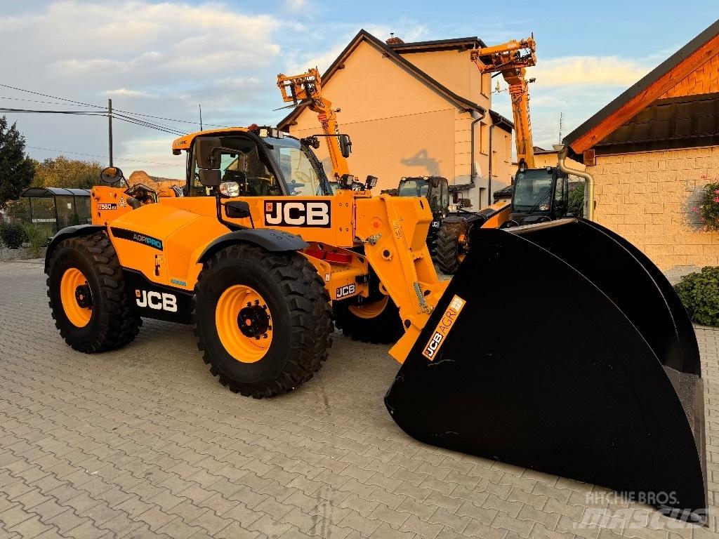 JCB 560-80 AGRI PRO Põllumajanduslikud teleskoopkäitlejad