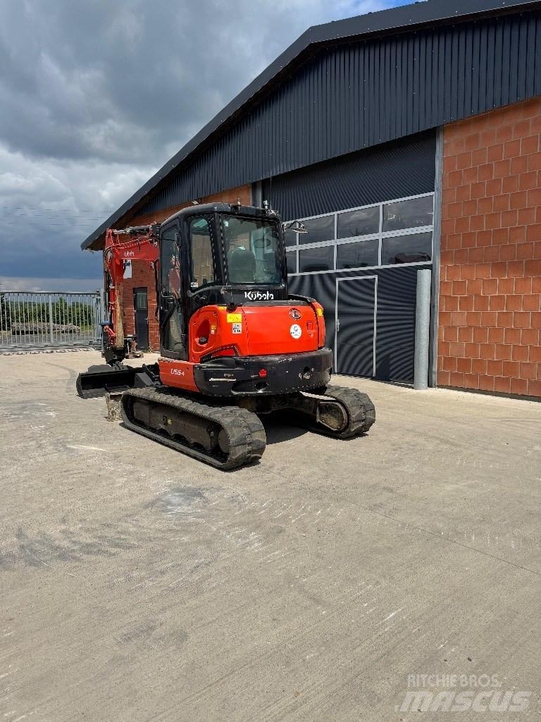 Kubota U 55-4 Miniekskavaatorid < 7 t