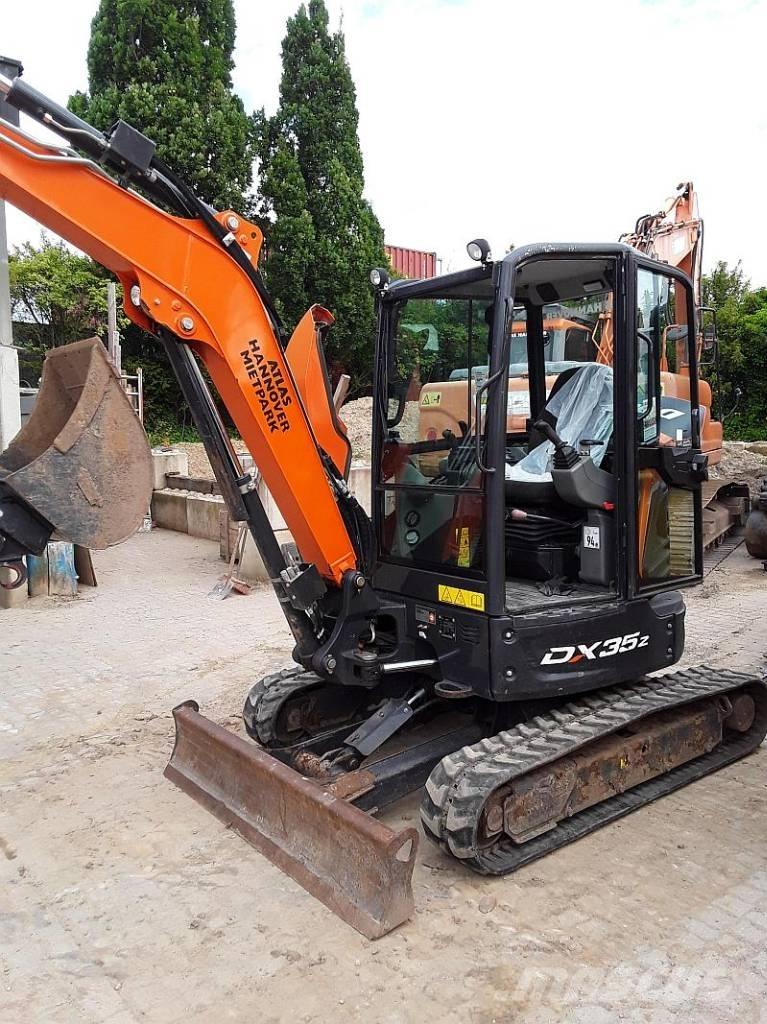 Doosan DX 35 Z Miniekskavaatorid < 7 t