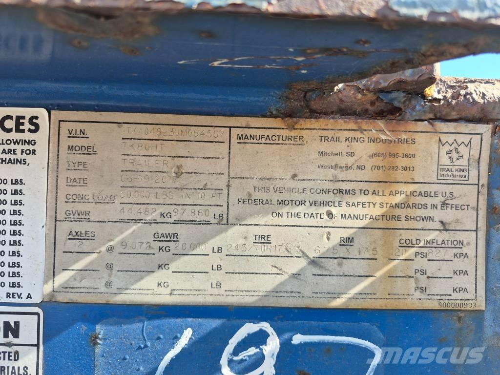 Trail King TK80HT Muud haagised