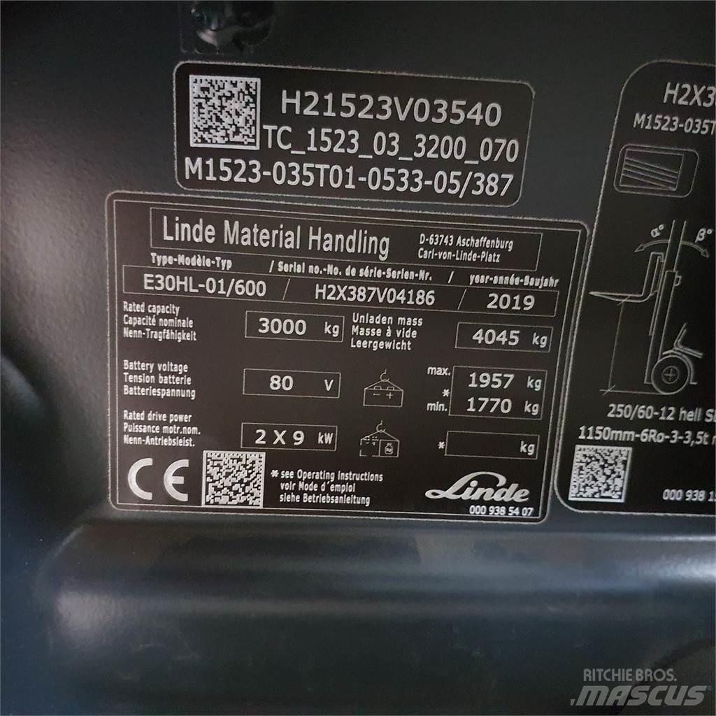 Linde #N/A Elektritõstukid