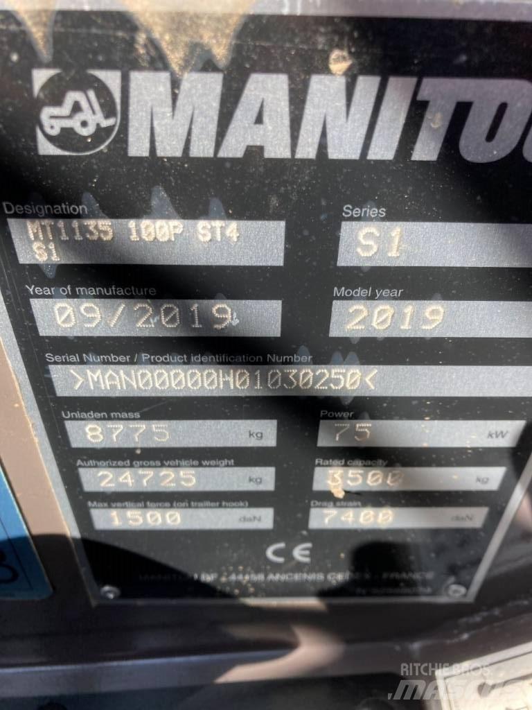 Manitou MT 1135 Teleskooplaadurid