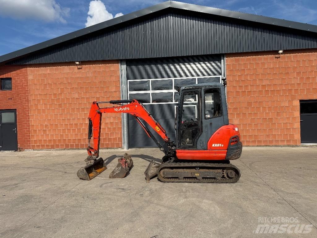 Kubota KX 61-3 Miniekskavaatorid < 7 t