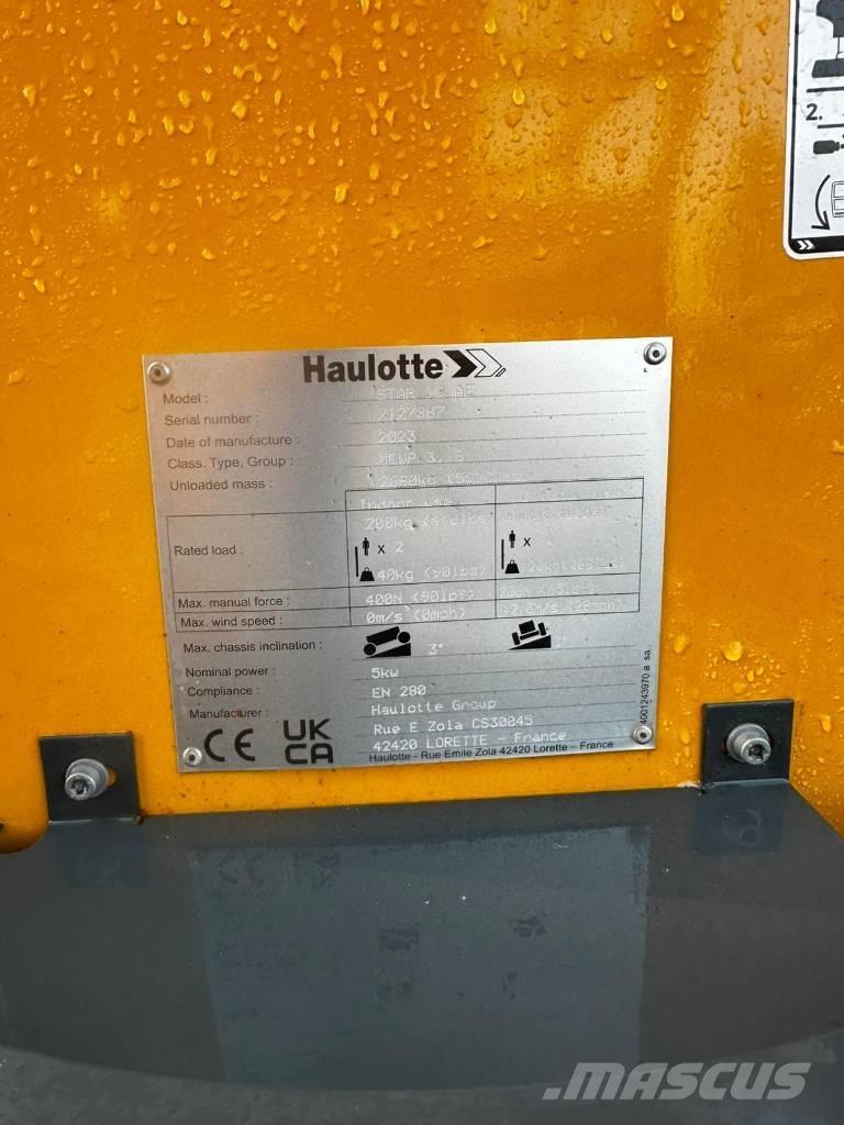 Haulotte Star 10 Vertikaalsed mast tõstukid