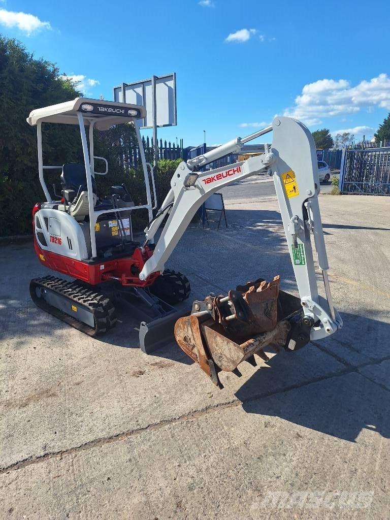 Takeuchi TB 216 Miniekskavaatorid < 7 t