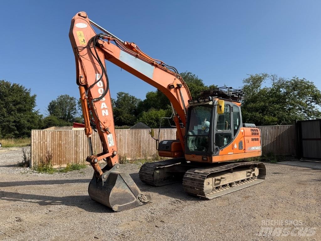 Doosan DX 140 LC-3 Roomikekskavaatorid