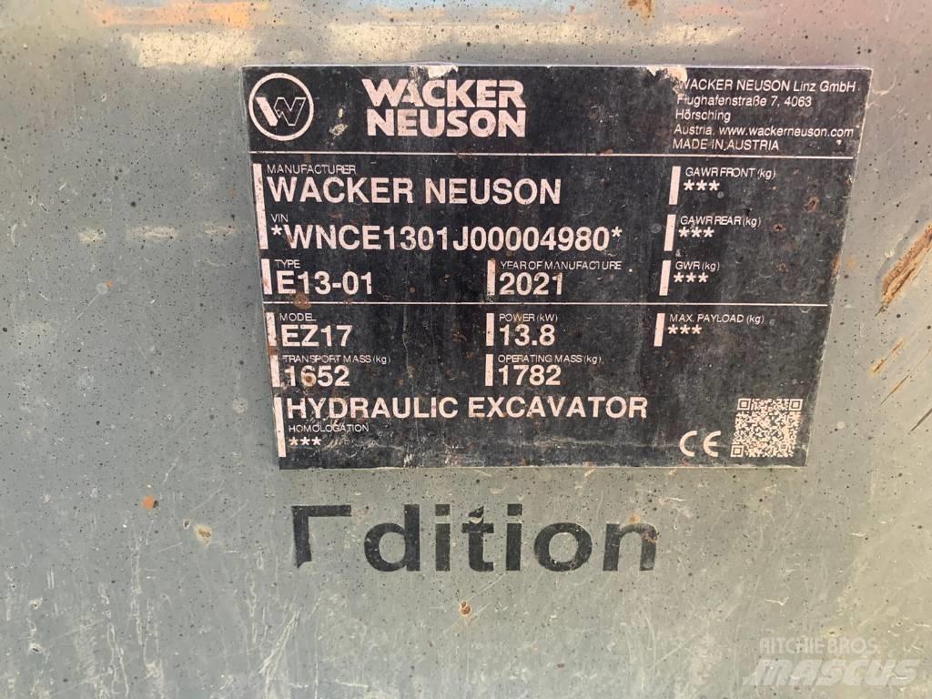 Wacker Neuson EZ 17 Miniekskavaatorid < 7 t