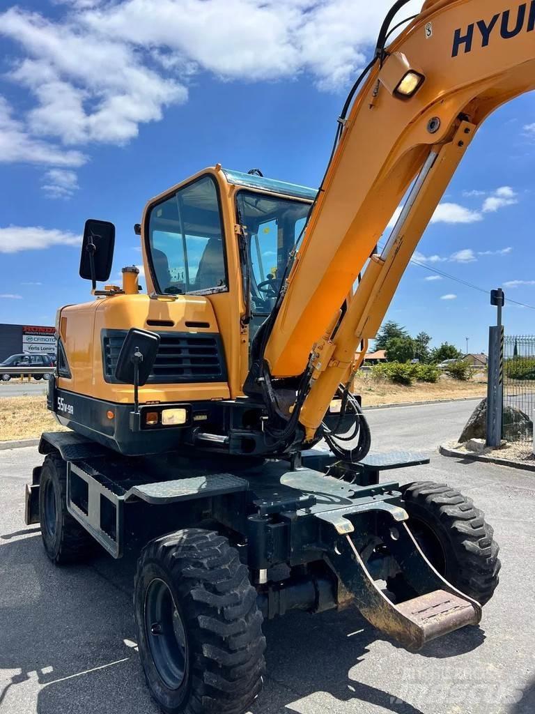Hyundai R55W-9A Ratasekskavaatorid