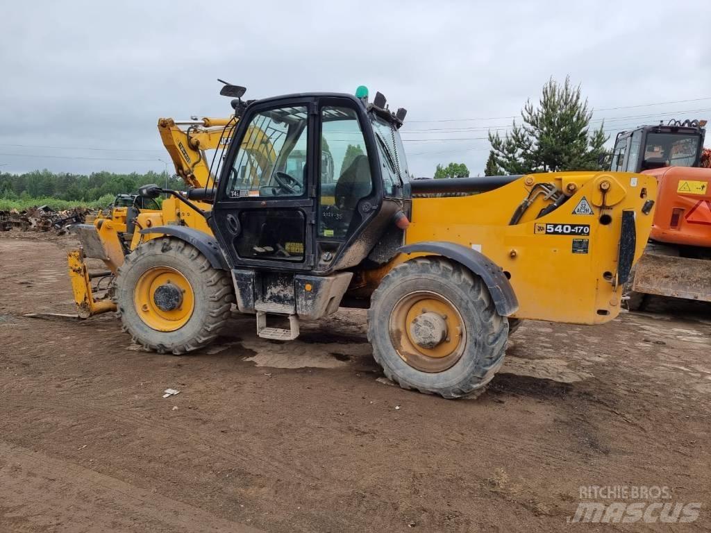 JCB 540-170 Teleskooplaadurid
